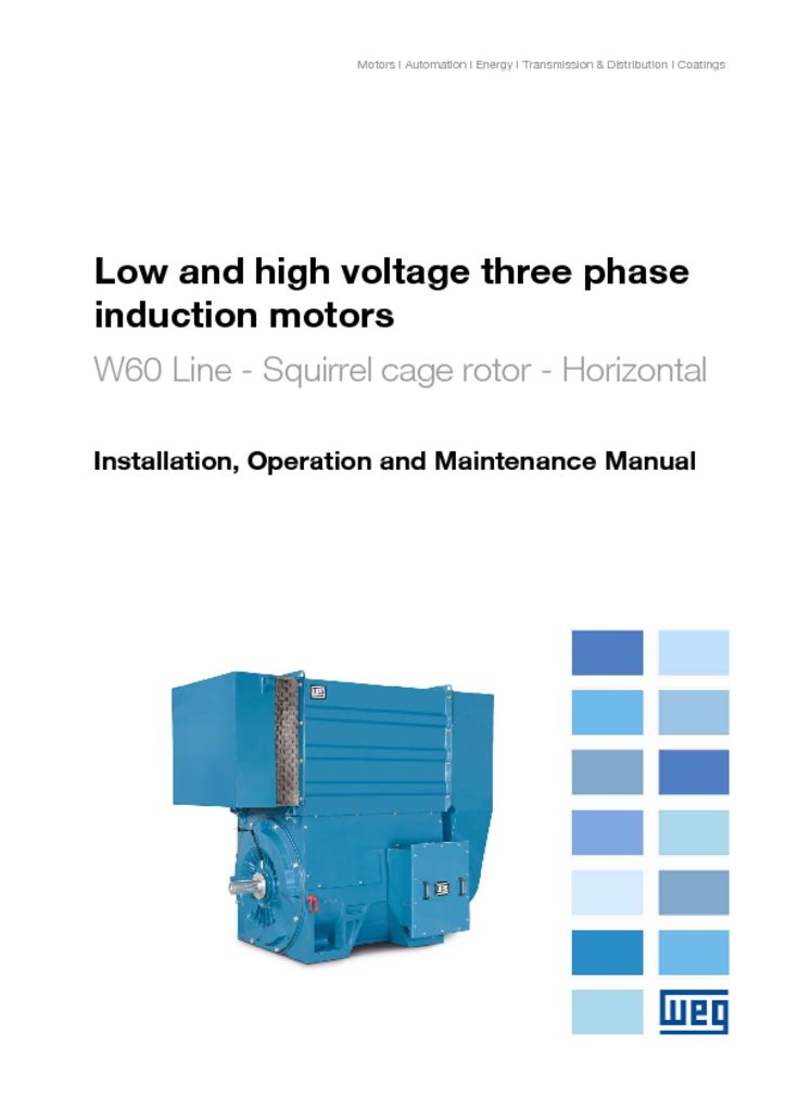 thumbnail of WEG-low-and-high-voltage-three-phase-induction-motors-w60-line-squirrel-cage-rotor-horizontal-12868866-manual-english