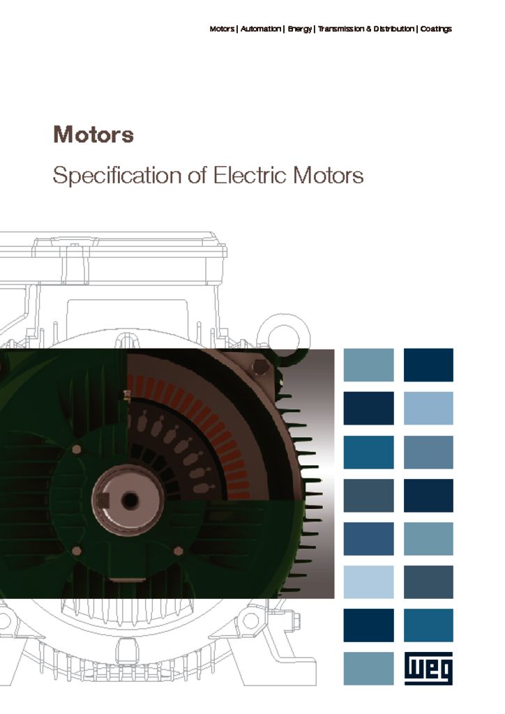 thumbnail of WEG-specification-of-electric-motors-50039409-manual-english