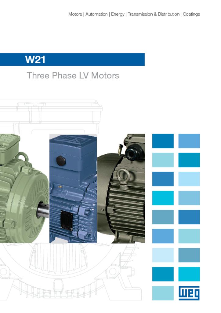 thumbnail of WEG-w21-three-phase-lv-motors-50066711-brochure-english